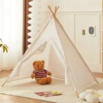 Indoor kids play tent - beige