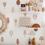 Boho Trees Wall Stickers 6 sheets/pack (PA255)