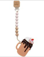 Milk it Baby, Silicone teether and Pacifier clip