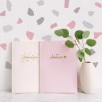 Grey&Pink Wall Stickers 6 sheets/pack (PA163)