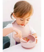 Milk it baby, Silicone Bib & Bowl, Spoon Set - Image 8