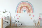 Large heart Rainbow Wall Sticker (JY021)