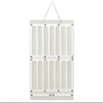 Hair Accessories Hanging Organizer Bag- White