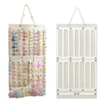 Hair Accessories Hanging Organizer Bag- White - Image 2