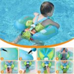  SwimBobo, Swimming Ring Floating with Canopy- Blue Penguin - الصورة 8