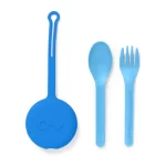OMIE, Fork, Spoon & Pod Set- Capri Blue