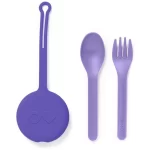 OMIE, Fork, Spoon & Pod Set- Lilac