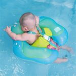  SwimBobo, Swimming Ring Floating with Canopy- Blue Penguin - الصورة 4