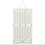 Hair Accessories Hanging Organizer Bag- White