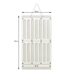 ⁦Hair Accessories Hanging Organizer Bag- White⁩ - الصورة ⁦3⁩