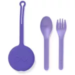 OMIE, Fork, Spoon & Pod Set- Lilac