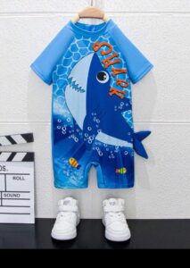 3D shark swimsuit