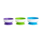 Munchkin, Stay put 3 Suction Bowls- 6+ Months - Image 2
