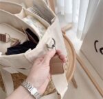 Multi-purpose handbag with long belt- Beige - الصورة 5