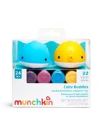 Munchkin, Color Buddies, Colorful Bath Bombs & 2 Dispenser Toys - 24+ Months
