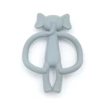 Animal Silicone Toy Teether, 1pc. - Elephant - Image 6