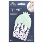 ⁦Itzy Ritzy, Itzy Mitt Wearable Silicone Teether, 3+ Months⁩ - الصورة ⁦3⁩