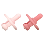 Itzy Ritzy, Sweetie Silicone Pacifiers, 2pcs. /Pack, 0+ Month- Pink - الصورة 3