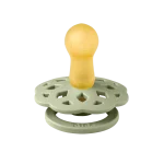 ⁦Bibs Boheme Natural Rubber Latex Pacifier (2-Pack) - Ivory/Sage⁩ - الصورة ⁦3⁩