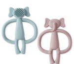 Animal Silicone Toy Teether, 1pc. - Elephant - الصورة 5
