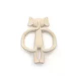 Animal Silicone Toy Teether, 1pc. - Elephant - الصورة 7