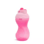 Munchkin, Mighty Grip Flip Straw, Spill-Proof, 296ml- 12+ Months - الصورة 4