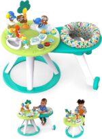 Bright Starts Around We Go 2-in-1 Walk-Around Baby Activity Center & Table, 6+ Months