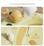 ⁦Folding Thermo Bathtub with Pillow- Grey⁩ - الصورة ⁦7⁩