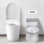 ⁦Baby Toilet Potty Trainer with flushing sound⁩ - الصورة ⁦2⁩