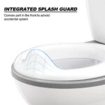 ⁦Baby Toilet Potty Trainer with flushing sound⁩ - الصورة ⁦3⁩