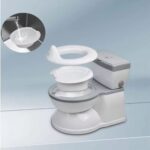 ⁦Baby Toilet Potty Trainer with flushing sound⁩ - الصورة ⁦4⁩