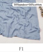 Muslin Swaddle Blanket- Plain Color - Image 9