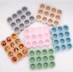 ⁦Stackable Silicone food freezer tray⁩ - الصورة ⁦8⁩