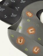 Silicone Bibs- Printed Animal Designs, 2 pcs. - Image 3