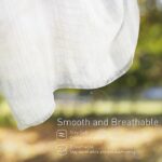Muslin Swaddle Blanket- Plain Color - Image 2