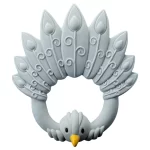 Natruba, Natural Rubber, Teether Peacock