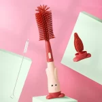 3in1 Silicone Brush for Bottle Cleaner - الصورة 5