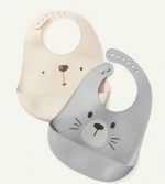 Silicone Bibs- Printed Animal Designs, 2 pcs. - Image 12