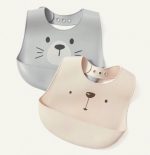 Silicone Bibs- Printed Animal Designs, 2 pcs. - Image 13