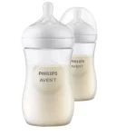 Philips Avent, Natural Response Feeding Bottles, 2pcs. /Pack- 260ml, 1+ Month