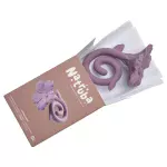 Natruba, Natural Rubber, Teether Hawaii Flower- Purple - Image 2