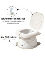 ⁦Carry Potty for Children- Gray⁩ - الصورة ⁦3⁩