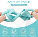 Soft Silicone Bottle Holder- White - Image 5