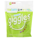 YumEarth, Organic Giggles, Sour, 10 Snack Packs