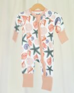 Kynd Dreamy Shells Zipped Sleepsuit (0-18M)