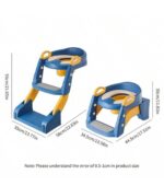 Collapsible Toilet Potty Ladder- Grey - الصورة 2