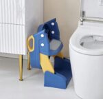 ⁦Collapsible Toilet Potty Ladder- Grey⁩ - الصورة ⁦4⁩