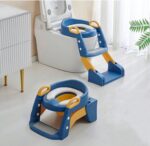 Collapsible Toilet Potty Ladder- Grey - الصورة 5