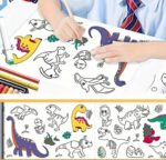 Kids Graffiti Coloring Roll Wallpaper (3 meters length, 30 cm w) - Image 6