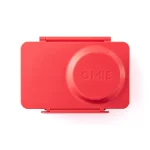 OmieLife Up Bento lunchBox With Thermos And Ice Pack - Cherry Pink
